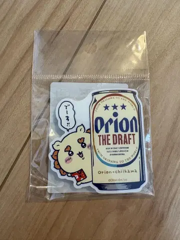 오리온 맥주 치이카와 (먼작귀) 아크릴 마그넷 맥주 오키나와
