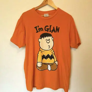 I'm GIAN 자이언 오렌지 반팔 T셔츠 LL