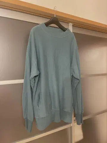 챔피온 리버스 위브 모크넥 맨투맨 그린 xl 그린