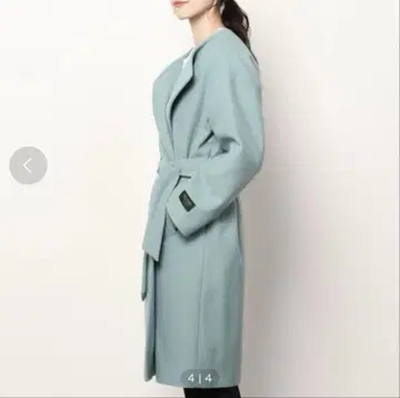 유나이티드 애로우즈 예쁜 색 노카라 코트 여성용