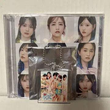 AKB48 CD 포니테일과 스크런치 키링 세트