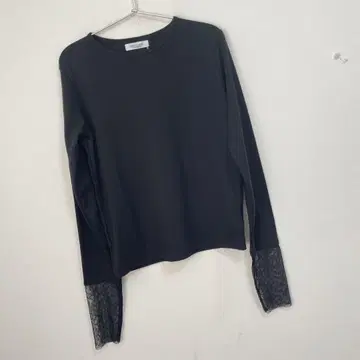 어반 리서치 서니 라벨 튤 슬리브 레이어드 롱 T셔츠