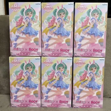 하츠네 미쿠 x Rody AMP+ 피규어 ~메르헨 ver.~ 6개 세트
