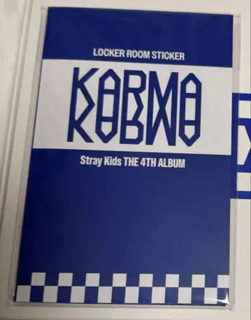 Straykids KARMA POPUP 락카룸 스티커