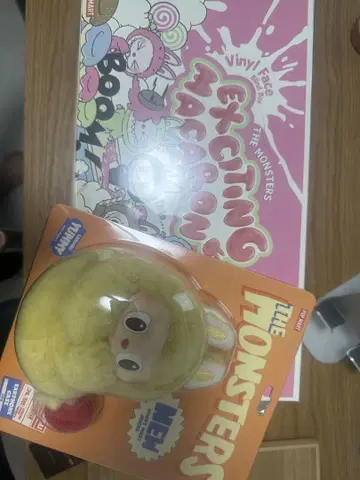 새상품 모듬 LABUBU THE MONSTERS 마카롱 봉제 인형