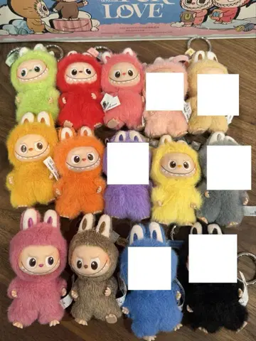 러브부 [공식 정품] 봉제 인형 펜던트