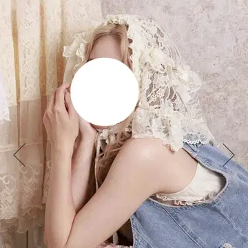 [ 미사용 ] 멀티WAY 바부슈카 미색
