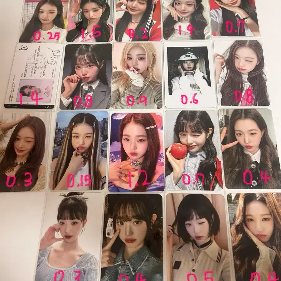 IVE | 아이브 Ive Jang Wonyoung poca xoxz unreleased