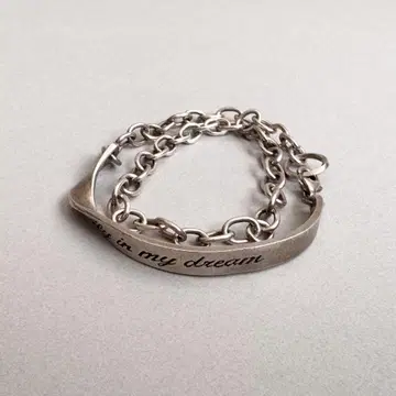 FREE STYLE 하프 뱅글 팔찌 실버 925