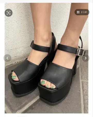GYDA 앵클 벨트 청키 샌들