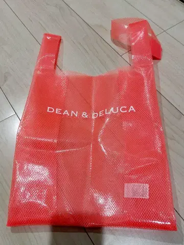DEAN & DELUCA 코랄 메쉬 에코백