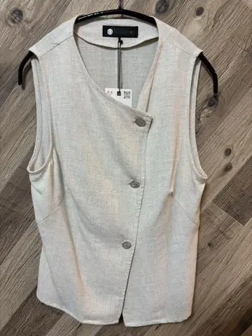 슬리브리스 셔츠 라이트 베이지 S ZARA