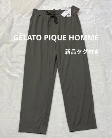 [ 택 포함 새상품 ] GELATO PIQUE HOMME 롱 바지 룸웨어