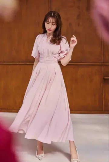 herlipto Fountain Lace Up Bow Dress