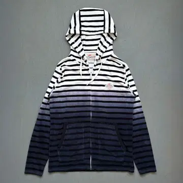 QUIKSILVER 집업 후디 그라데이션 보더