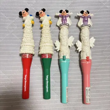디즈니 레트로 미키 크리스마스 응원봉 4개 세트