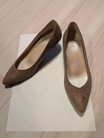 velikoko  펌프스 스웨이드 베이지 23.5cm