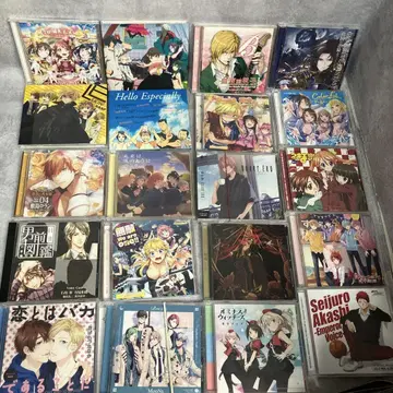애니메이션 CD 성우 20장 세트
