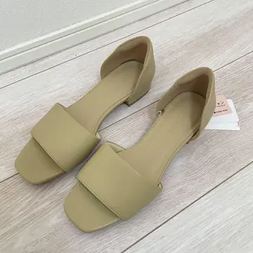 글로벌 워크 락쿠션 발꿈치 핏 샌들
