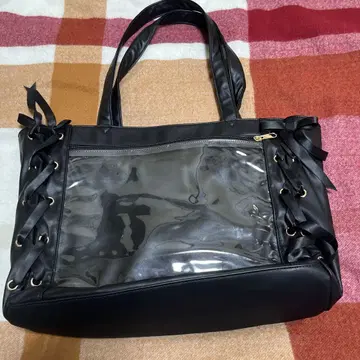 WEGO 레이스업 이타백 S 사이즈 블랙