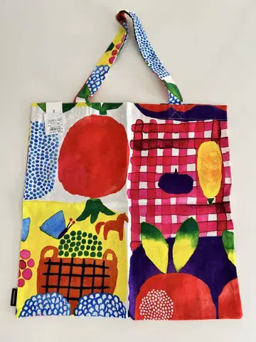 [ JAPAN EXCLUSIVE ] 새상품 마리메꼬 케사토리 토트백