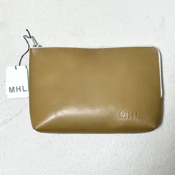 미사용 MHL. 가죽 파우치 마가렛호웰 택 포함 새상품급