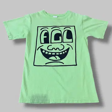 USA keith haring 티셔츠 S 그린