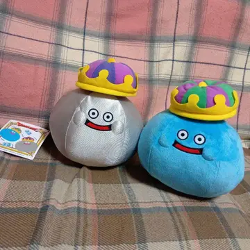 드래곤 퀘스트 AM 흔들리는 봉제 인형 킹 슬라임 & 메탈 슬라임