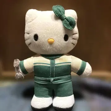 헬로키티 HONDA 정비사 레어 봉제 인형