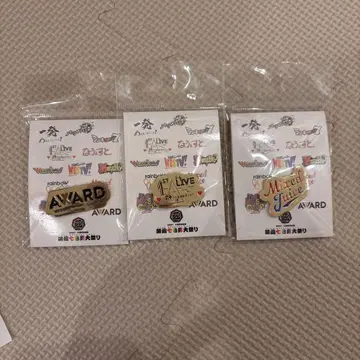 west 간사이 칠색 남자 대제 핀 배지 세트