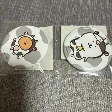 농담곰 두더지 고로케 해피백 2021 캔뱃지