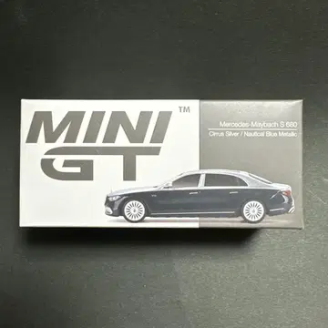 MINIGT 메르세데스 마이바흐 S 680 절판 하드 케이스 포함