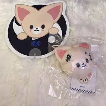 KARMA 팝업 폭시니 네임택 부채 아이엔