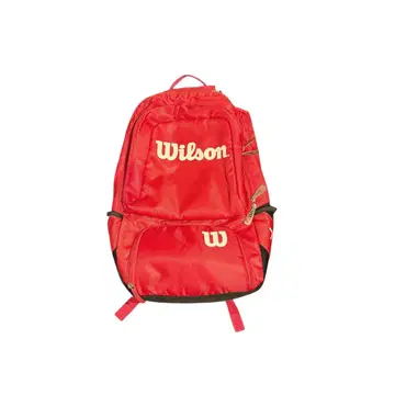 Wilson 윌슨 테니스 라켓 백팩 컬러/레드 백팩