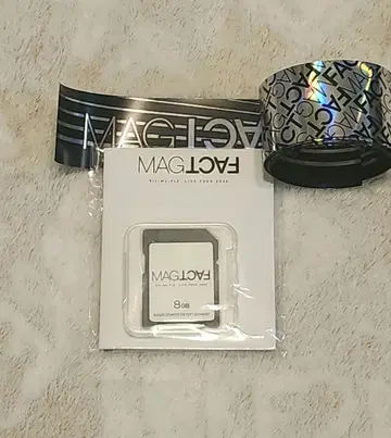 Kis-My-Ft2 MAGFACT 응원봉 SD 카드 은색 테 1개 포함