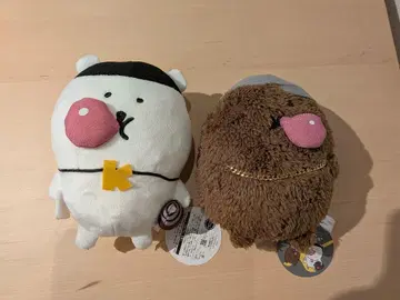 나가노 캐릭터 DJ 곰 래퍼 두더지 고로케 봉제 인형