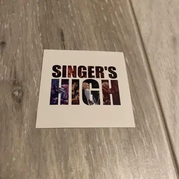 싱어즈 하이 Singer's High 스티커
