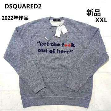 새상품 2022년 작품 DSQUARED2 빅 사이즈 맨투맨 트레이닝복