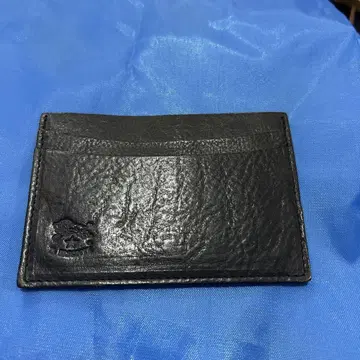 블랙 가죽 카드 케이스 일비종떼