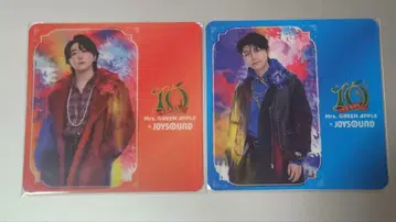 미세스 JOYSOUND 콜라보 코스터 오오모리 모토키 와카이 히로토