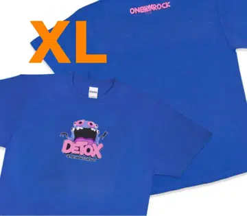 [새상품급] ONE OK ROCK DETOX JAPAN 셔츠 D BLUE