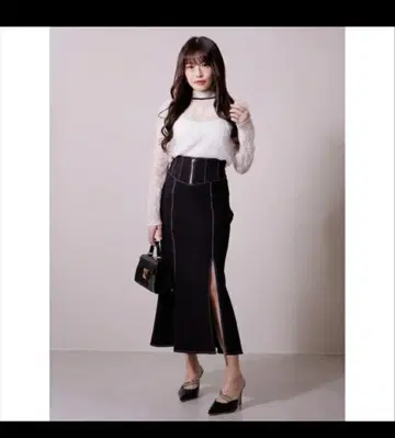 립 서비스 코르셋 머메이드 스커트
