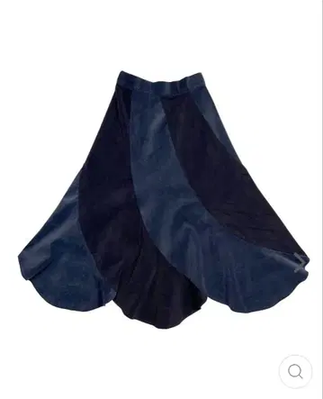 poppy Margret corduroy skirt(Navy)