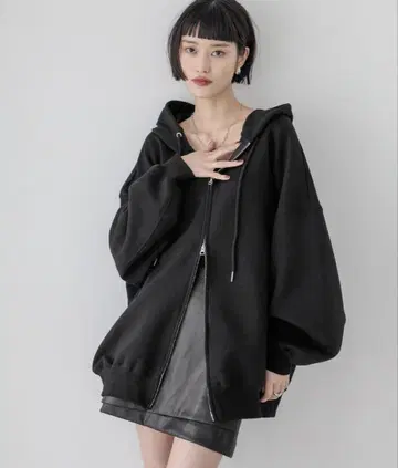 택 포함 새상품 로리즈팜 BIGZIP 후디 452864