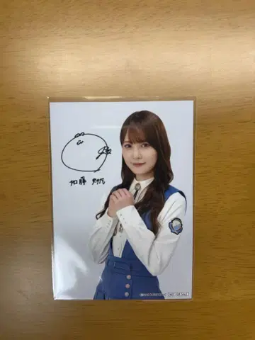 히나타자카46 로손 스마트폰 복권 브로마이드 생사진 카토 시호