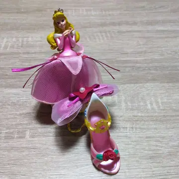 디즈니 프린세스 오로라 공주 키링 세트