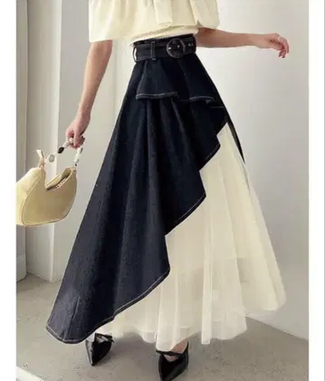 RESEXXY 튤 볼륨 스커트 블랙