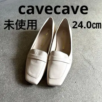 [ cavacava ] 미사용 베이지 플랫슈즈 펌프스 24.0cm