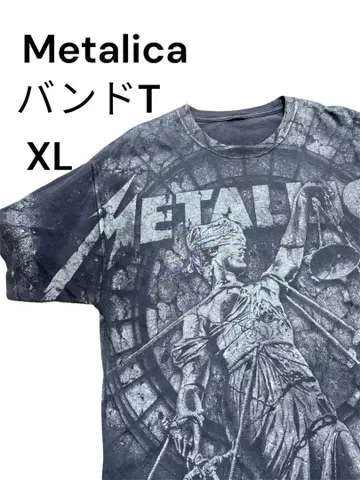 새상품급 Metallica 밴딩T XL 올 패턴