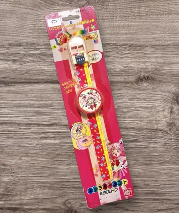 세일러문 캐릭터 모먼트 세일러 치비문 시계 미개봉품